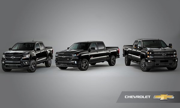 Midnight came early. Introducing the 2016 #Silverado, #Silverado 2500HD, &amp; #ChevyColorado Z71 Midnight Editions.