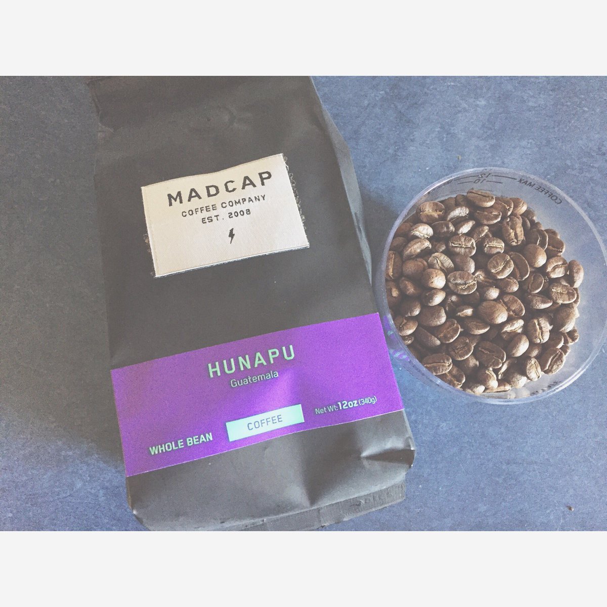 ChrisBischoff_'s tweet photo. Some Wednesday afternoon goodness/@madcapcoffee #hunapu #guatamala #MadcapCoffee #chocolate #citrus #bright #syrupy https://t.co/m7FYBK6wO1