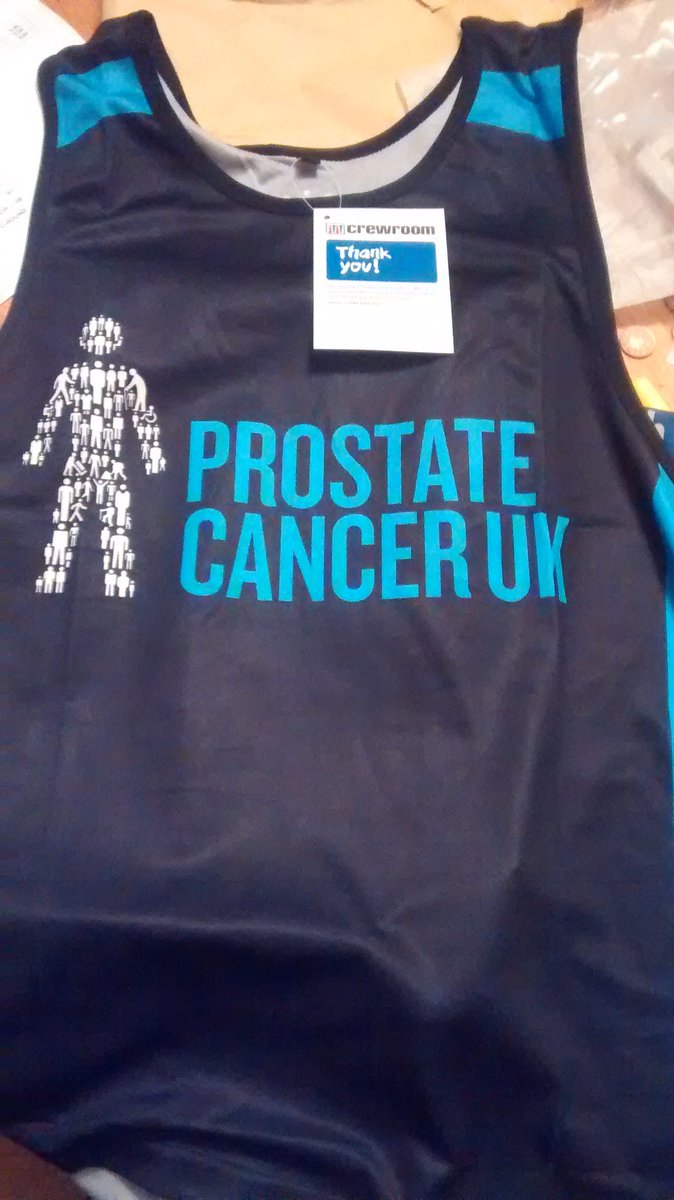 CharlieGeorgeRo's tweet photo. Came through the post today! Feels so real. @ProstateUK #notjustavest Please sponsor me https://t.co/b7igq9zoWU https://t.co/KlEcnE4SRn