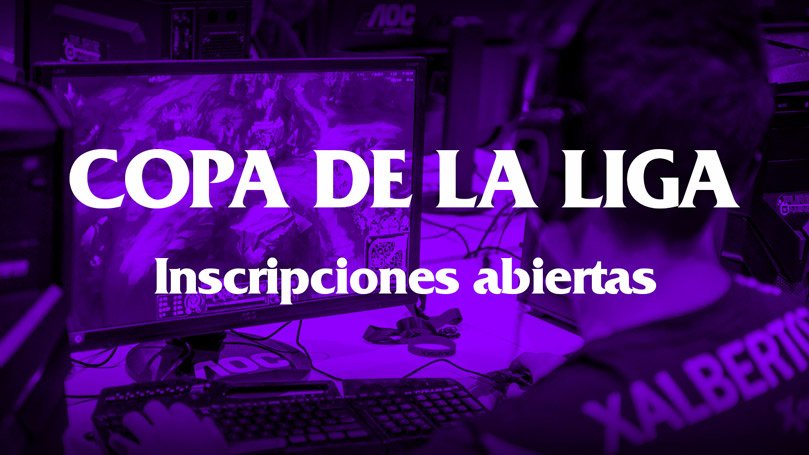 LVPes's tweet image. Inscríbete en la nueva Copa de la Liga y juega contra los equipos de #LoLHonor

lvp.es/noticia/1254
