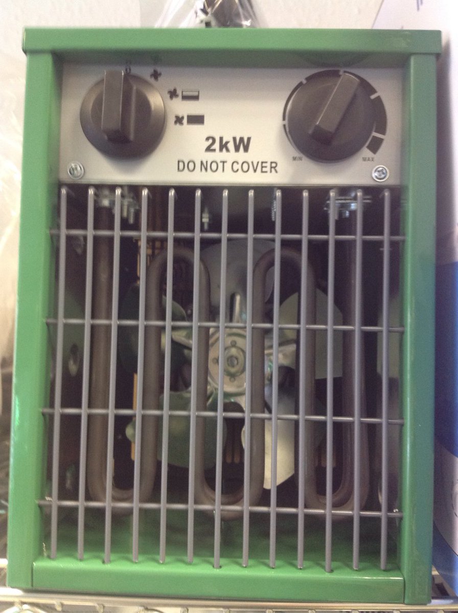 Feeling chilly? 2KW Growroom heaters now in!