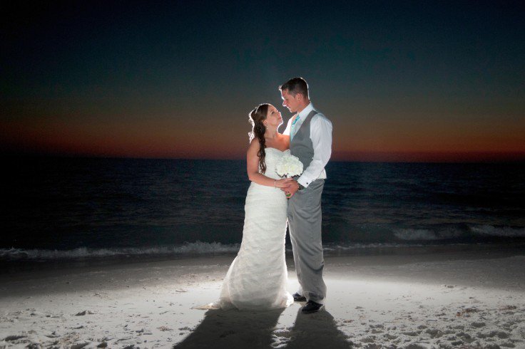 Wedding photography in Sarasota, Florida starting at $349. #SarasotaPhotographer #WeddingPhotographer #BeachPhoto