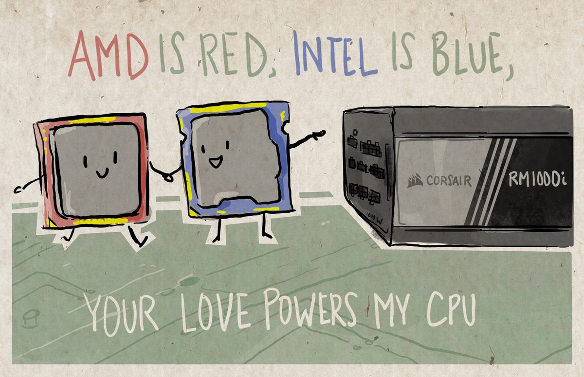 CORSAIR's tweet photo. Valentine's Day is this Sunday, and at least a few of you forgot about that until 11 words ago. #PCisLove #GoCorsair https://t.co/rF9xr2GNOf