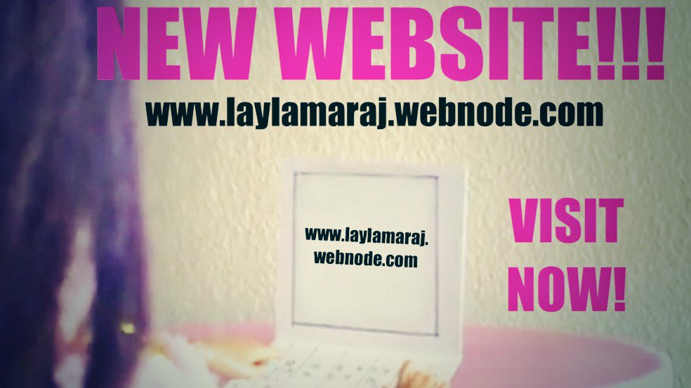 ItsLaylaMaraj's tweet photo. MY FIRST OFFICIAL WEBSITE IS AVAILABLE NOW! VISIT IT AT https://t.co/6KEoC1rQBy https://t.co/W1iMwChfIw
