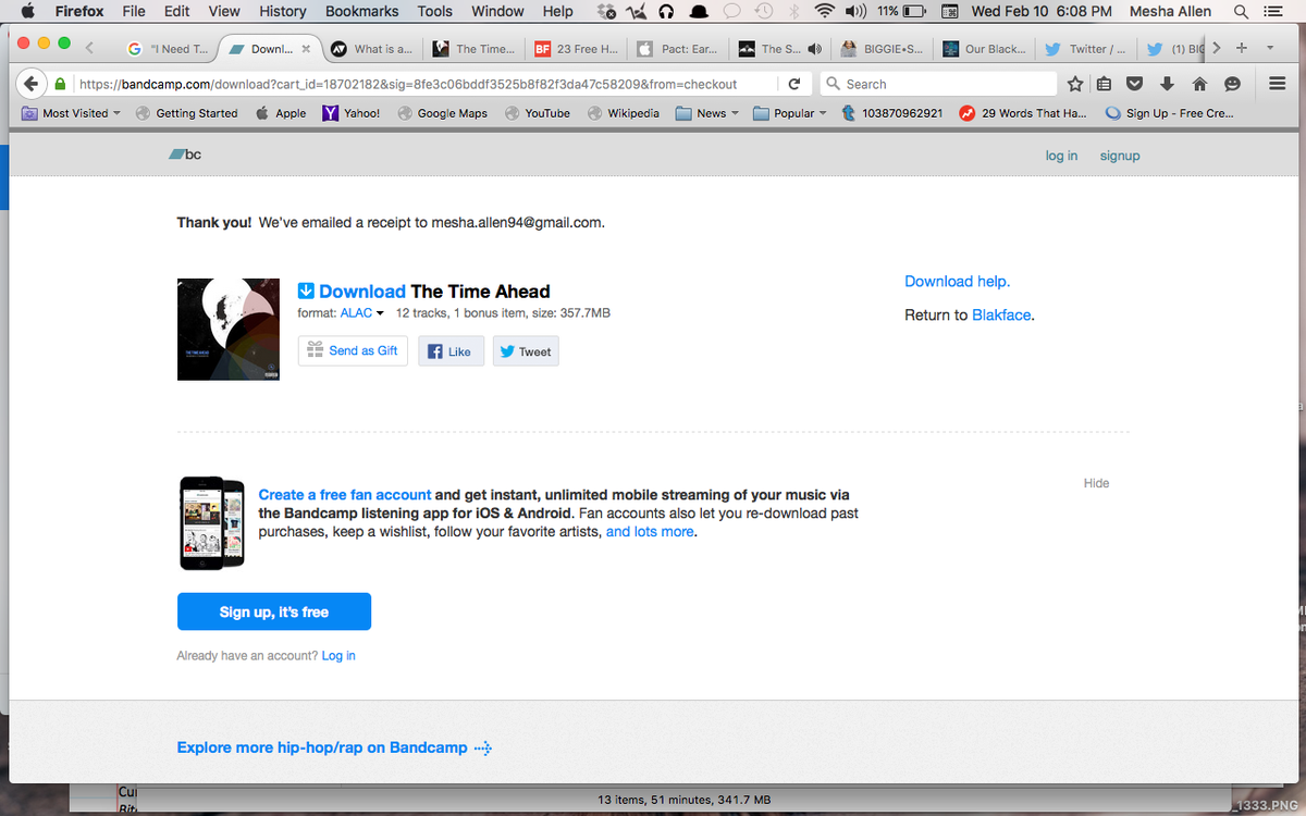 MeeshUniVerSoul's tweet image. Go BUY the new @Blakfacecrew @seanwyze album... pure hip hop!😆🙏🏾 #Blakface #SeanWyze #TheTimeAhead #AsiaticRhythms