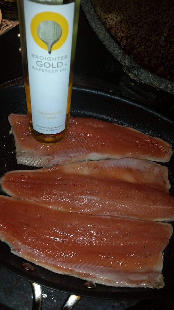 broightergold's tweet photo. Loving @DonegalPrime #Rainbowtrout with a dash of #LemonInfused atm. Kids and family cant get enough! #LocalProduce https://t.co/3djjZCSIx9