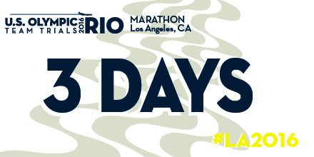 LABig5K's tweet photo. Three days. #RoadtoRio #LA2016 https://t.co/uDcKD57aCW