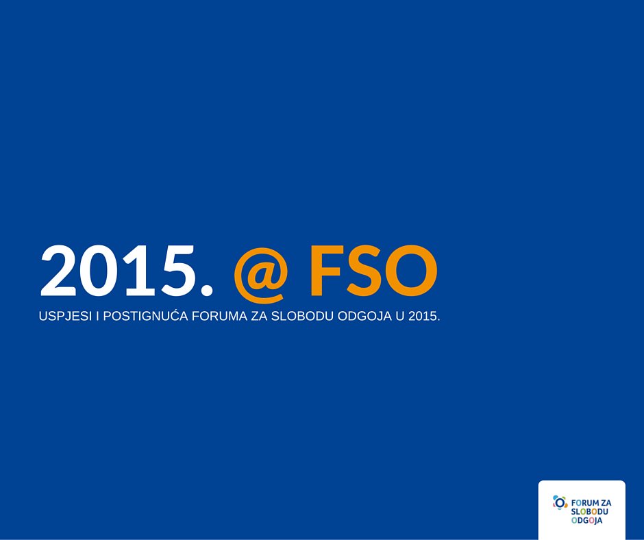 fsohr's tweet photo. Sljedećih dana ćemo vam predstaviti rezultate našeg rada u 2015. #FSO2015 https://t.co/uPg8u5d1PB