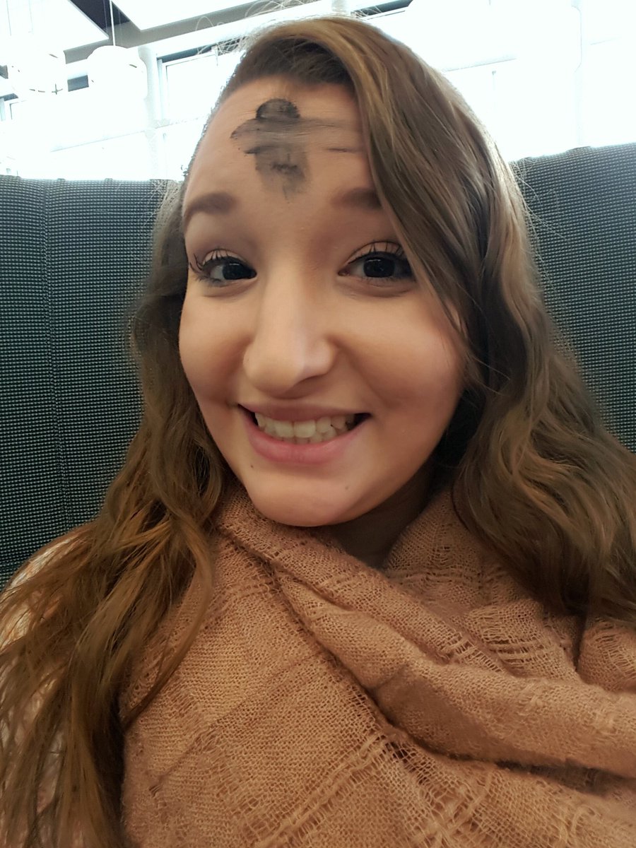 KTschultz3's tweet photo. Happy Lent! #ashtag #thatashthough #lookatthatash https://t.co/qoGCjps1LE