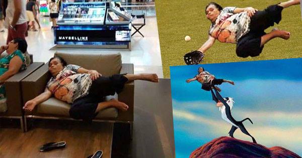 goldenmoustache's tweet image. S’endormir dans un centre commercial et se faire Photoshoper bien comme il faut goldenmoustache.com/sendormir-dans…