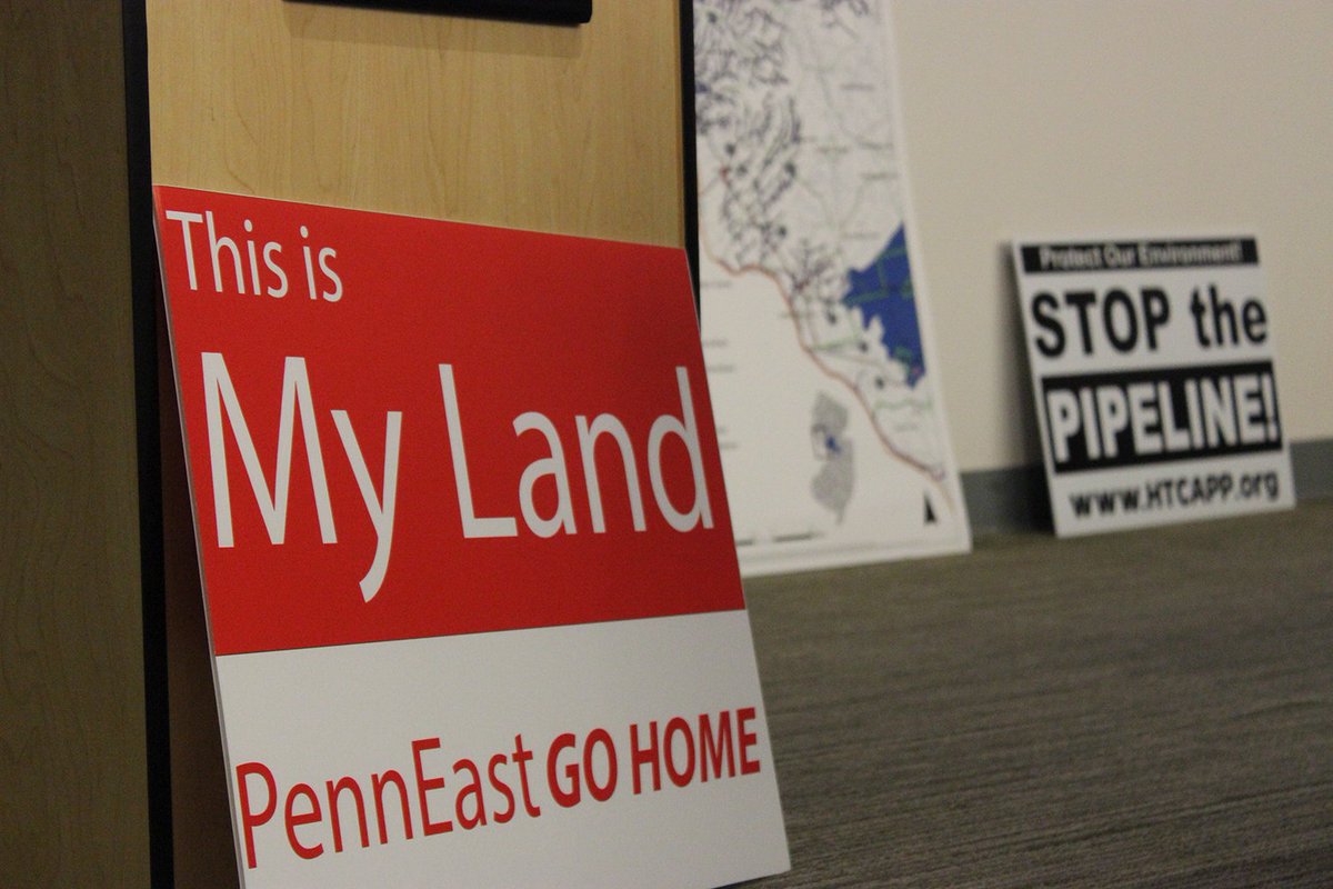 rethinkenergynj's tweet image. 70% of landowners have blocked PennEast from surveying their land ow.ly/Y7FIF #EndPennEast @StopPennEast
