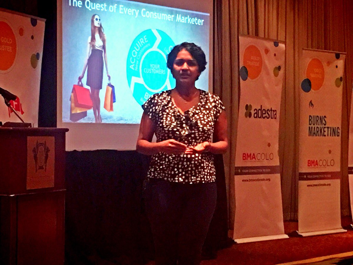 Thank you <a href="/vidyapc/">Vidya Chadaga</a> @marketo for speaking to @BMAColorado