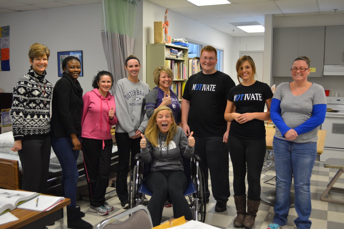 ZaneStateC's tweet photo. #OccupationalTherapyAssistantsRock #ZSC #GoZaneState https://t.co/SsILqYSWw3