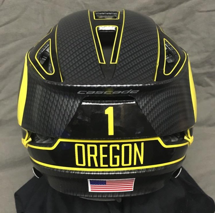 The Lacrosse Cave on Twitter "Oregon Ducks 2016 helmets from
