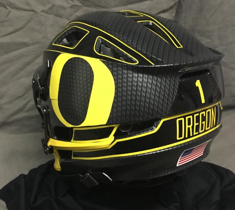 The Lacrosse Cave on Twitter "Oregon Ducks 2016 helmets from