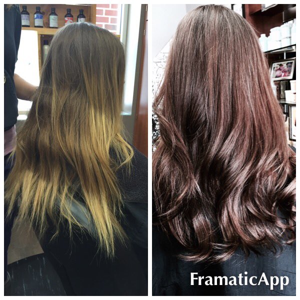 studio_Muse's tweet image. Change of the day #davines #davinesofficial #withintent #nomoreombre #shelovesit #brunette @jennapopik