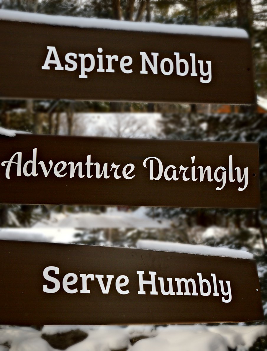 Merrowvista's tweet photo. Words to live by. #merrowvista #fourfoldlife #winterwednesday https://t.co/KBFYDrGgQU