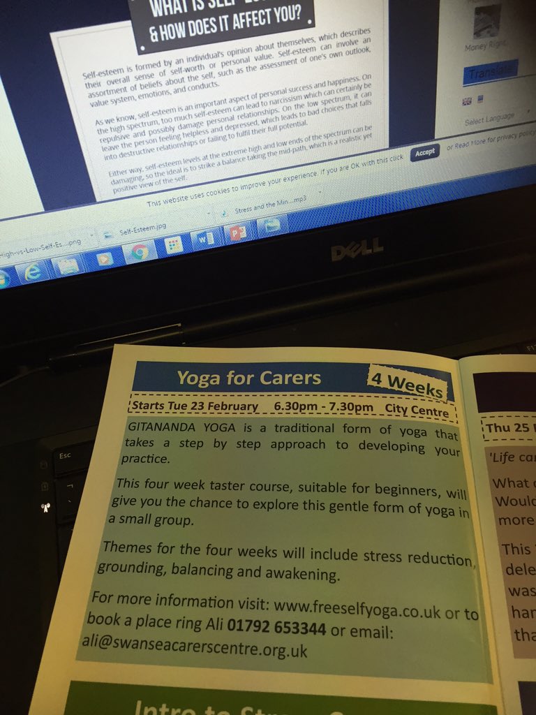 DRTrainingSwans's tweet photo. Less than 2 weeks until our four week Yoga for Carers with @SwanseaCarers https://t.co/dvktbPIRxd #calm #timeforme https://t.co/O54387PUjQ
