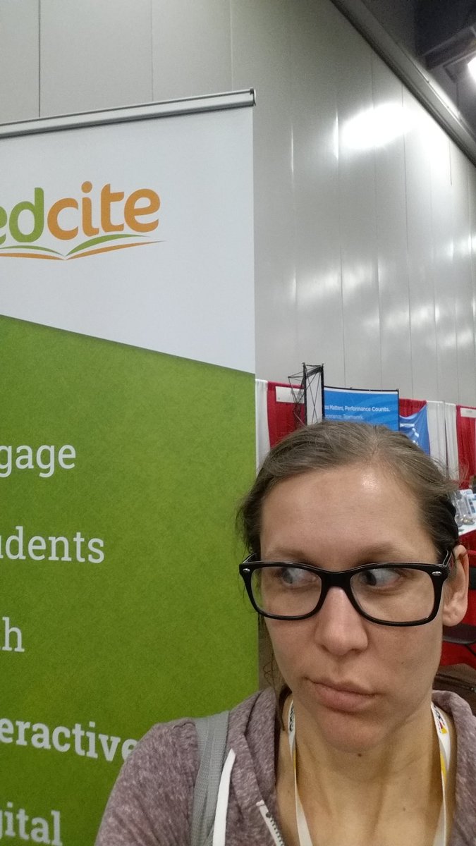 TiffosaurusTech's tweet image. I&apos;ve become quite the #edcite #fangirl  at #OETC16