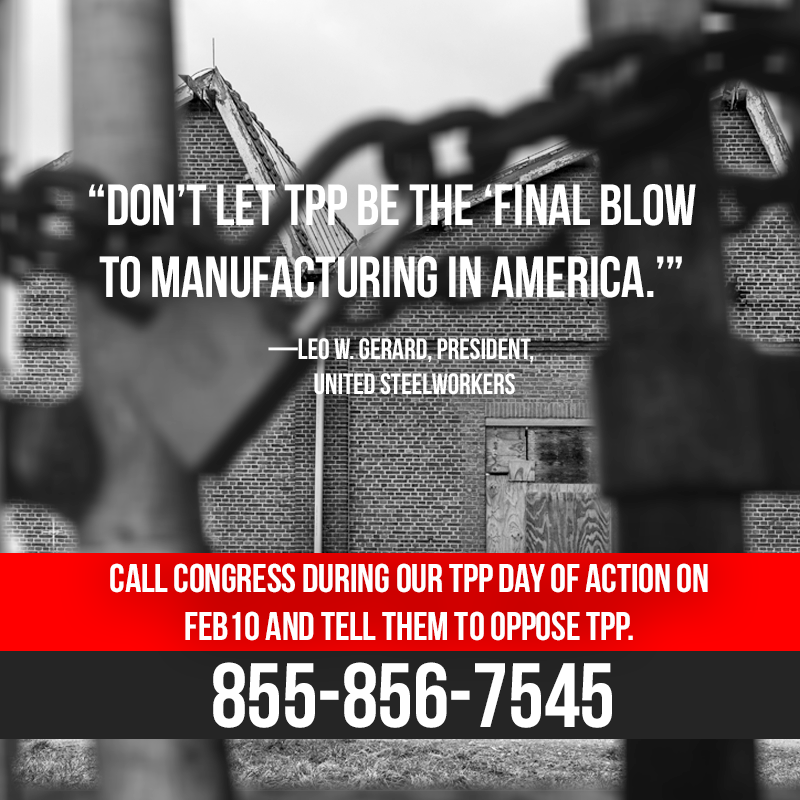 Call your representative at 855-856-7545 and urge them to oppose #TPP. actionnetwork.org/forms/call-con…