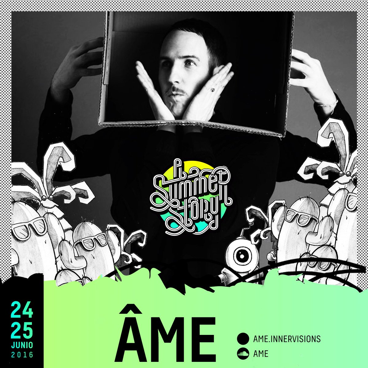 ASummerStoryOfi's tweet photo. RT. Sorteo 2 ABONOS. Una de las actuaciones que no dejará indiferente a nadie. Sonido innervisions #Âme #AvanceASS16 https://t.co/WRZsQ5ORyV