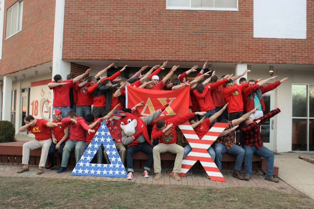 AlphaPhiUCM's tweet photo. THE WINNER IS @UCM_DeltaChi Congrats boys! You won $100 towards your philanthropy! ❤️ https://t.co/3HEqhaL7f1
