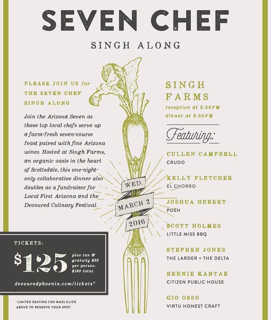 devourphoenix's tweet photo. You're not going to want to miss this amazing 7-course meal with the #AZSeven at @singhfar… https://t.co/YlQXx6hALg https://t.co/2S8RCz5Mg3
