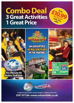 Don't forget during half term we still offer our great combo deal for all the family to enjoy! #YorkshireHour