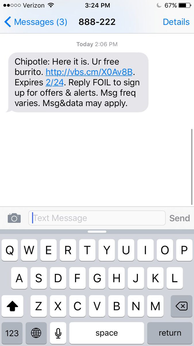 jkadan's tweet photo. There’s only a few times you get a txt message as good as this https://t.co/uJ23sFr34d