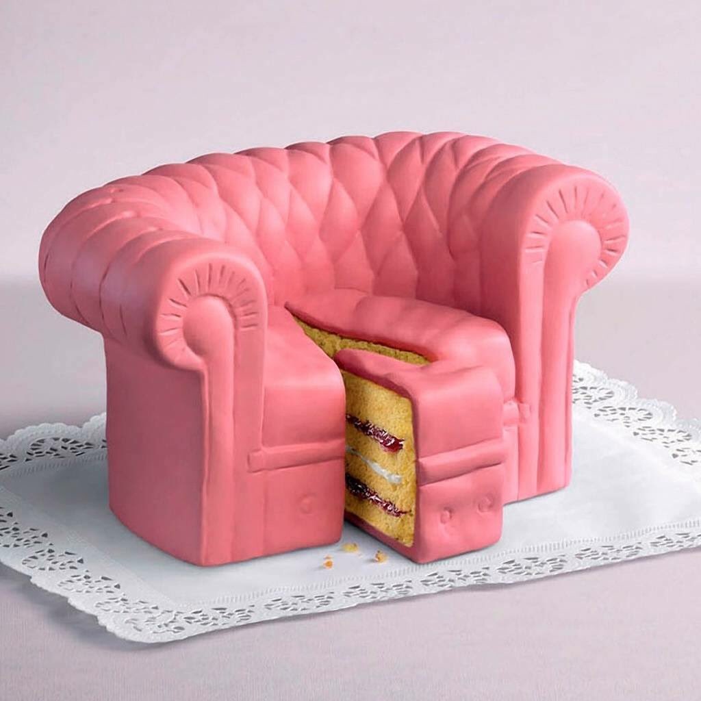 lorraineejbooth's tweet photo. I want to make this cake for a PR event at work. It won't be easy though #cakedecorating #sofacake https://t.co/hS9Kexnzsq