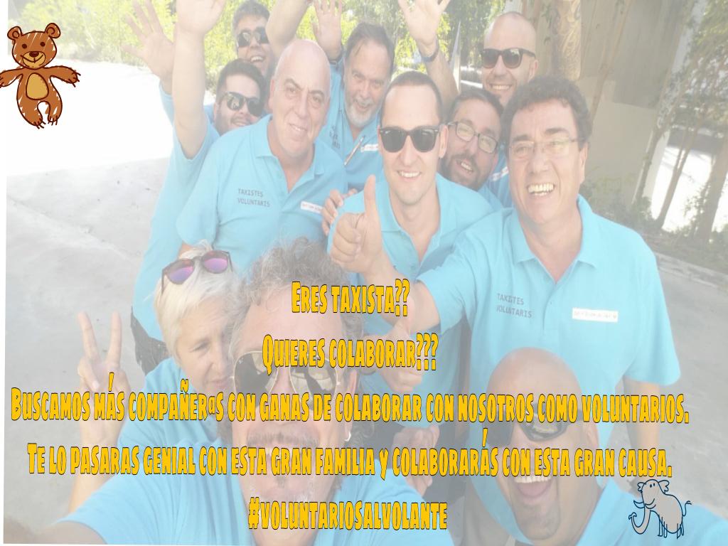dondeteacompano's tweet photo. Animate hacer parte de esta familia #voluntariosalvolante #taxistasvoluntarios ayúdanos a cambiar la imagen del taxi https://t.co/O7QtCQkjks
