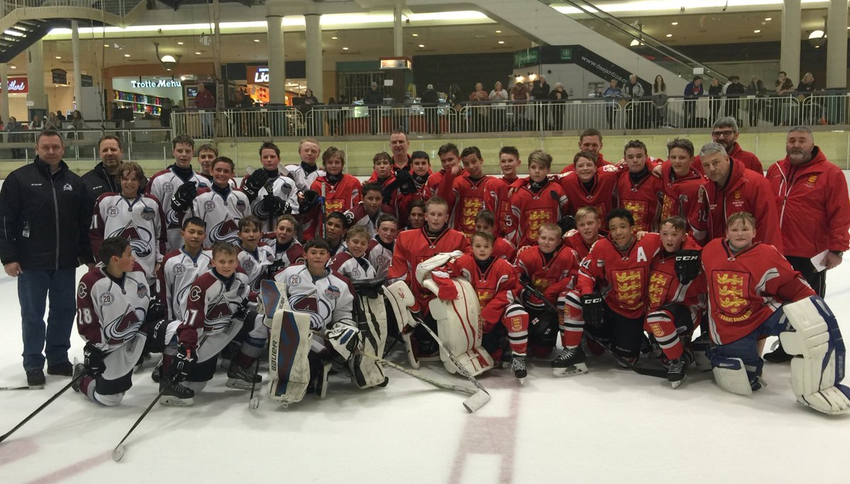 1st Challenge game England 3 - 1  Colorado Avalanche #win