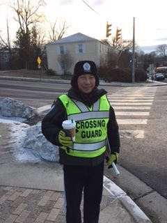 SwansonAdmirals's tweet photo. Wind, snow, bitter cold...Swanson's crossing guard rocks! Happy Crossing Guard Appreciation Day! #APSSRTS https://t.co/LjdKyTaJFp