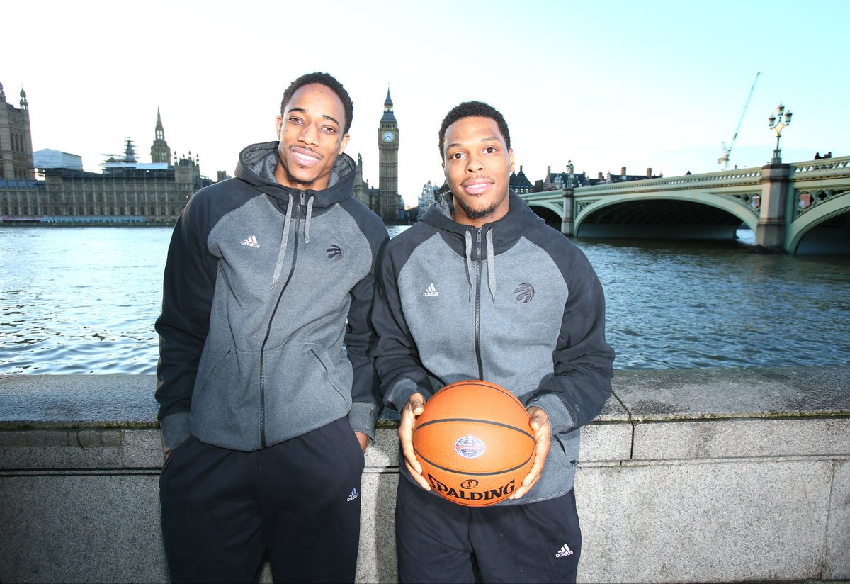 NBAAllStar's tweet photo. Toronto’s Kyle Lowry and DeMar DeRozan give the host city 2 guards in the All-Star Game for the 1st time in 44 years https://t.co/3kQVRL9y1g