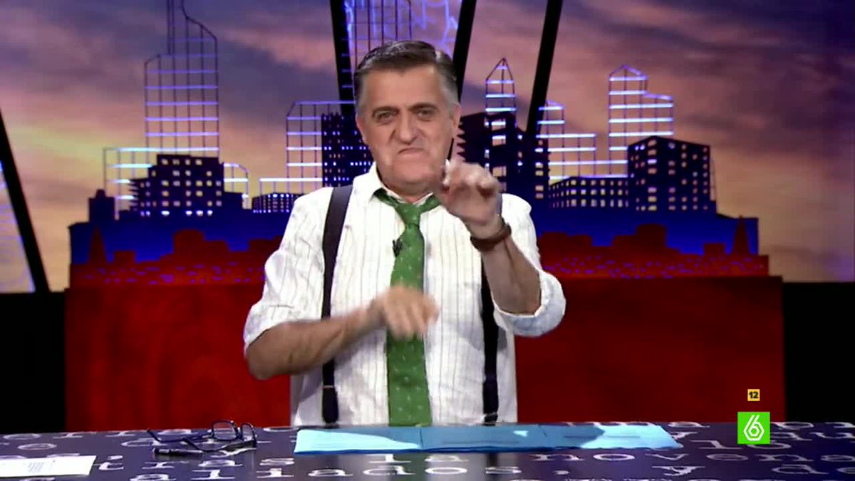 El_Intermedio's tweet photo. 🔴 "Sí amigos, somos idiotas... Es la única explicación para que blinden a Rita Barberá y no pase nada" https://t.co/FYkXBXNTaO