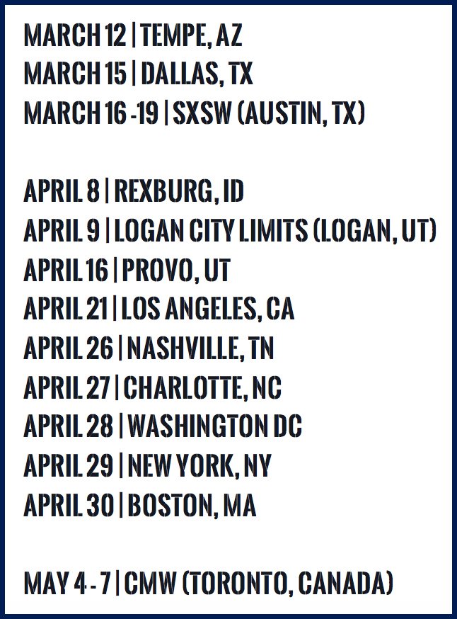 TheNatlParks's tweet photo. We're coming for you this spring! Who we going to see out there? https://t.co/ESORcYzfUO