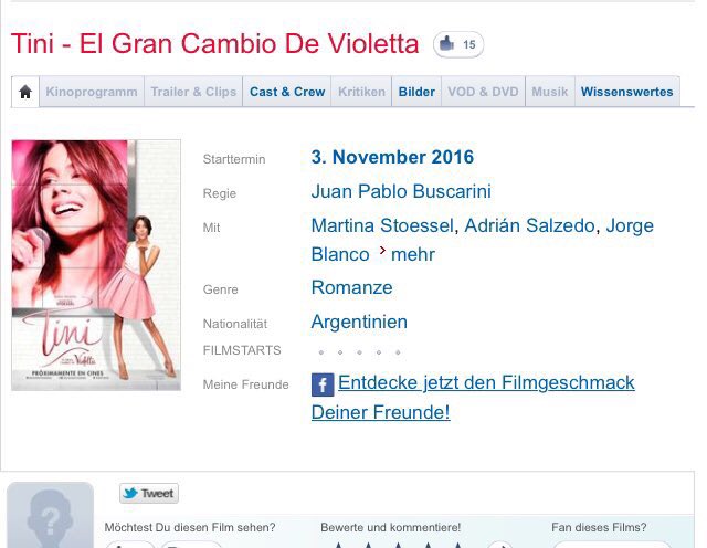 OurxFandoms's tweet photo. @TiniStoessel 
#TiniElGranCambioDeVioletta 
I am so excited!!😍💘
@marianaluciamuz 
@alestoeessel 
@FioreAda https://t.co/iwOtpDhcMh