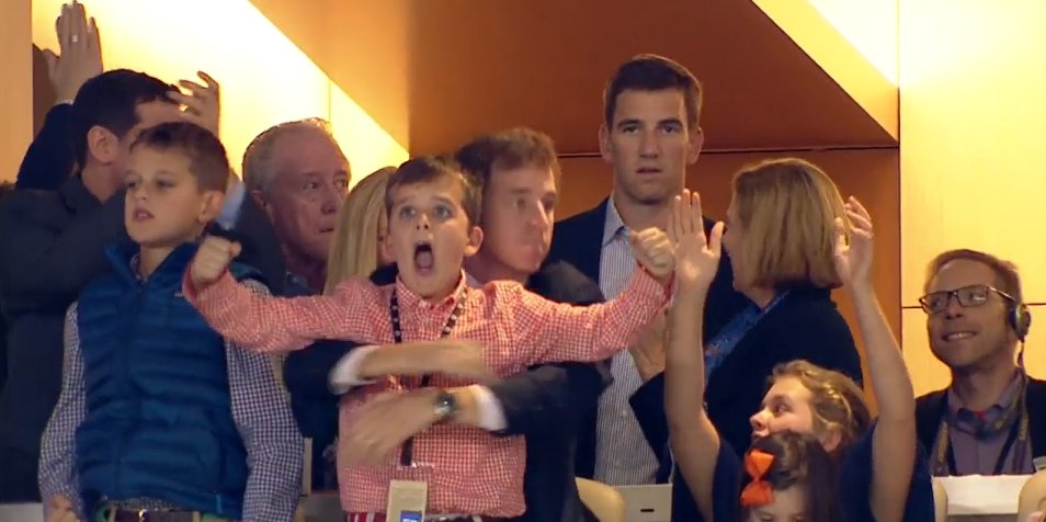 NFL's tweet photo. Eli Manning explains his demeanor late in #SB50: https://t.co/wPptz8COv8 https://t.co/FzhpPwRIra