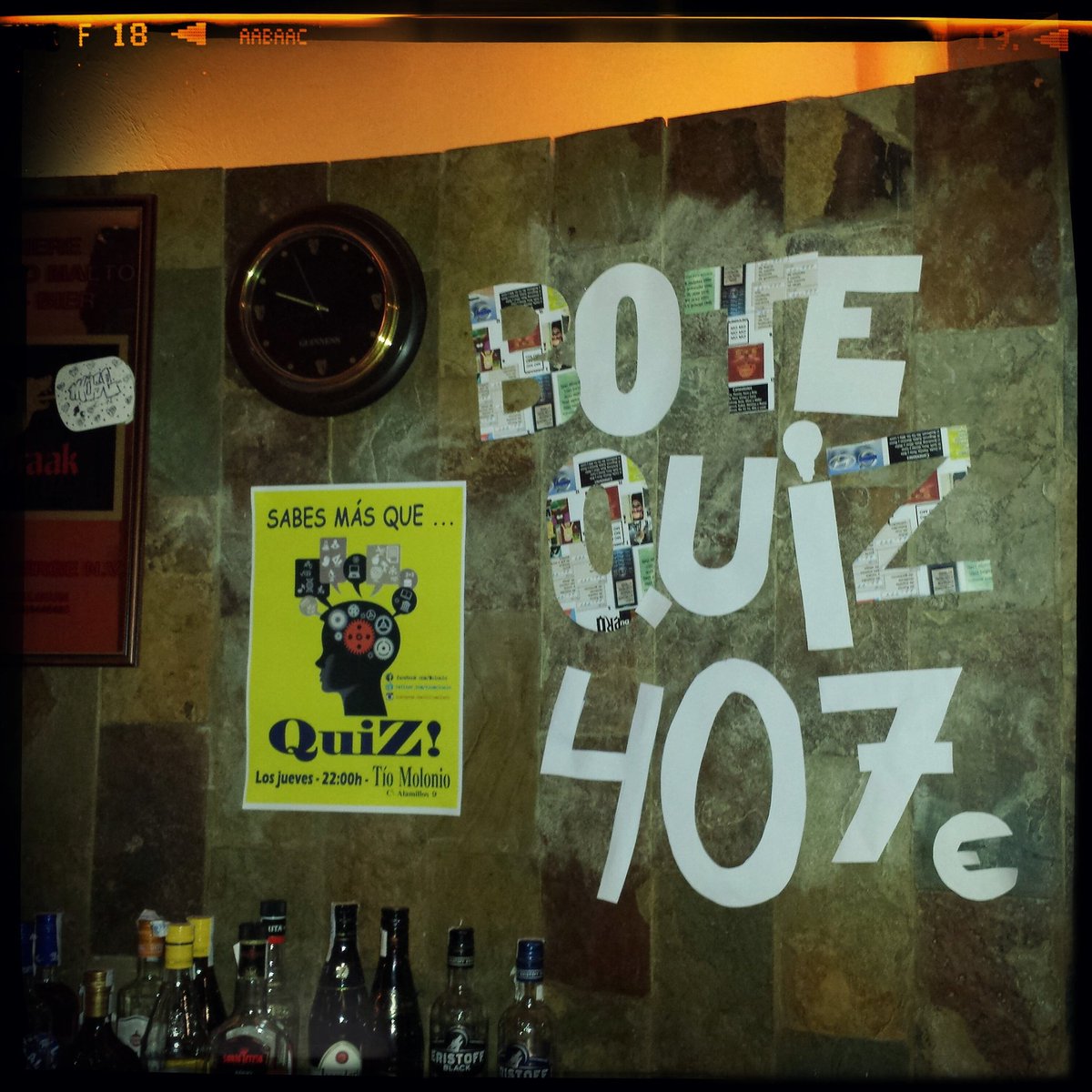 tiomolonio's tweet photo. Mañana #jueves más #QuizNight en #ElTioMolonio con #bote de 407€ más mogollón de premios xulos. Ahí lo lleváis 😜 https://t.co/kzUfB7tGrV