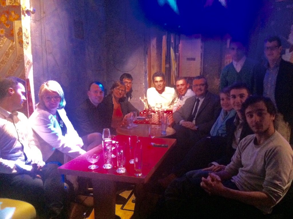 yvesjego's tweet photo. Merci aux jeunes UDI 35 pour leur accueil à #Rennes après ma conférence #ScPo #echangesfructueux https://t.co/x1qk2rt7tj