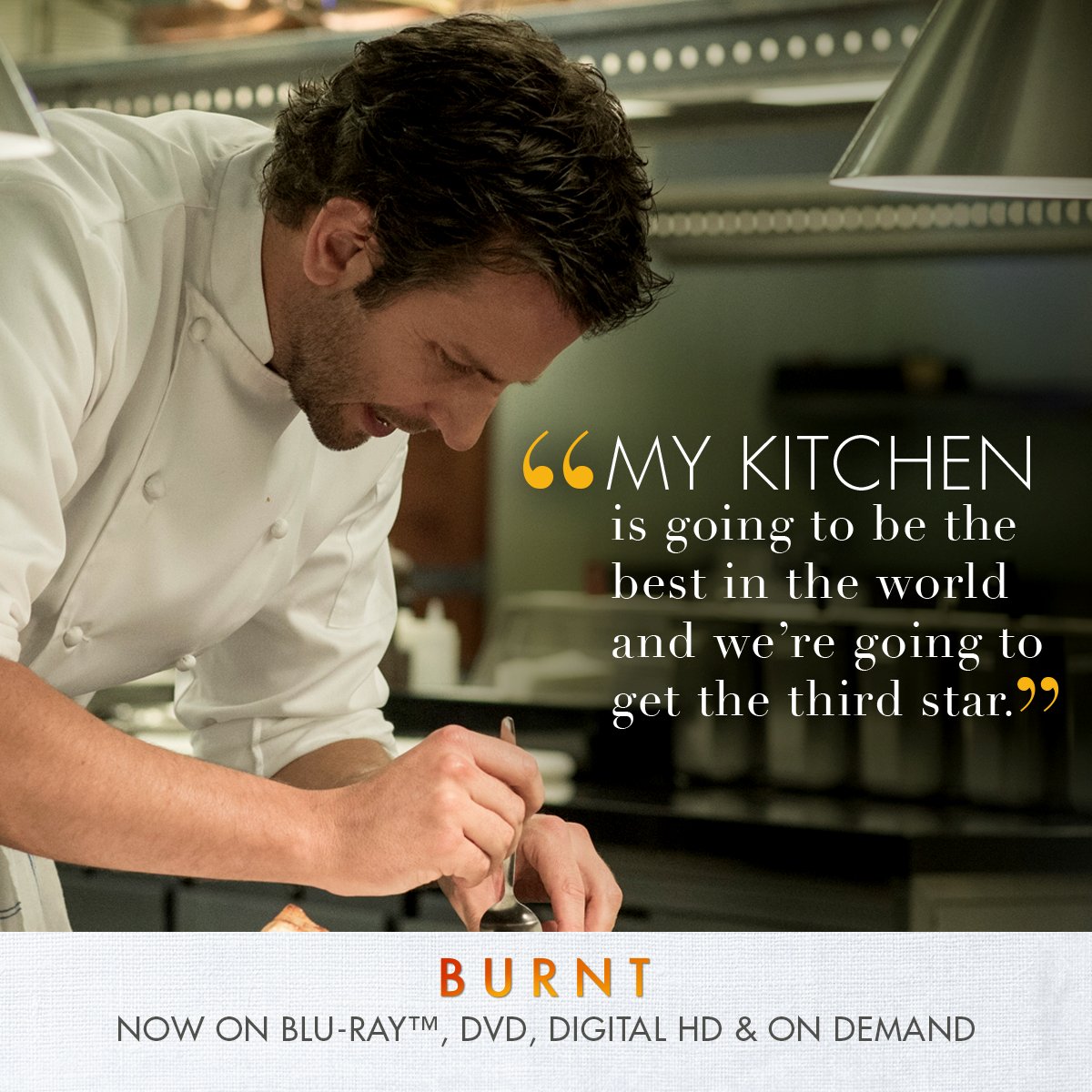 What drives you? For Adam Jones the answer is simple: Perfection. Bring home #BurntMovie: gwi.io/yokt93