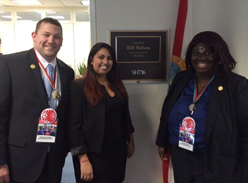 officialSOFL's tweet photo. Thank you Taleen @SenBillNelson office for meeting with Tim &amp; Stacy @soflinfo for @SpecialOlympics #SOHillDay! https://t.co/zRBbjIsldd