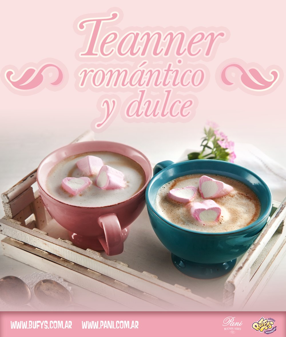 FashionFanAr's tweet photo. Cool &amp; Trendy #Teanner romántico. @panideli y #buffys te invitan a una tarde/noche riquísima https://t.co/222eWALQaK https://t.co/6NAw7WcXOz