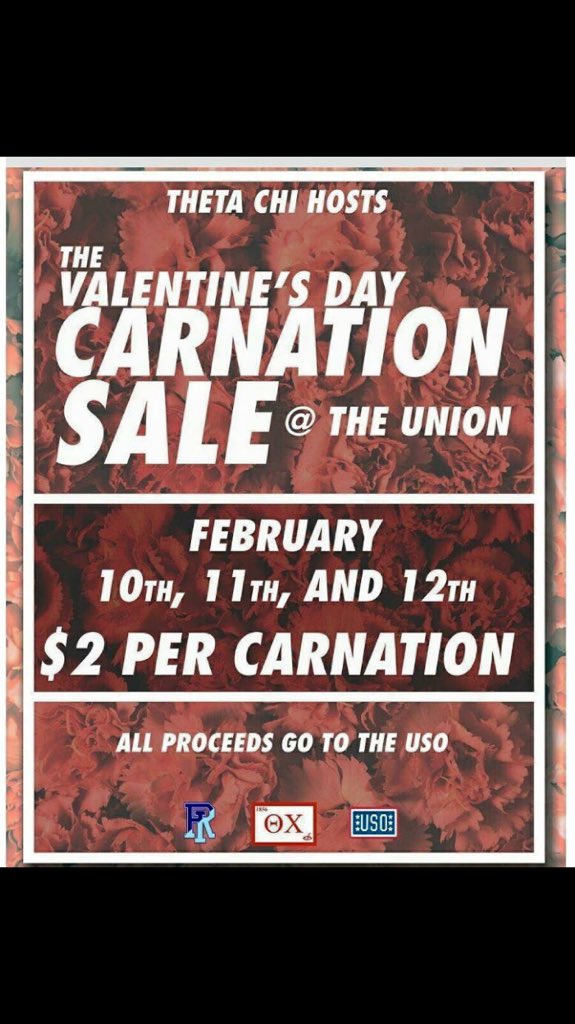 Go support our friends in  <a href="/Theta_Chi_URI/">Theta Chi URI</a> !🌹