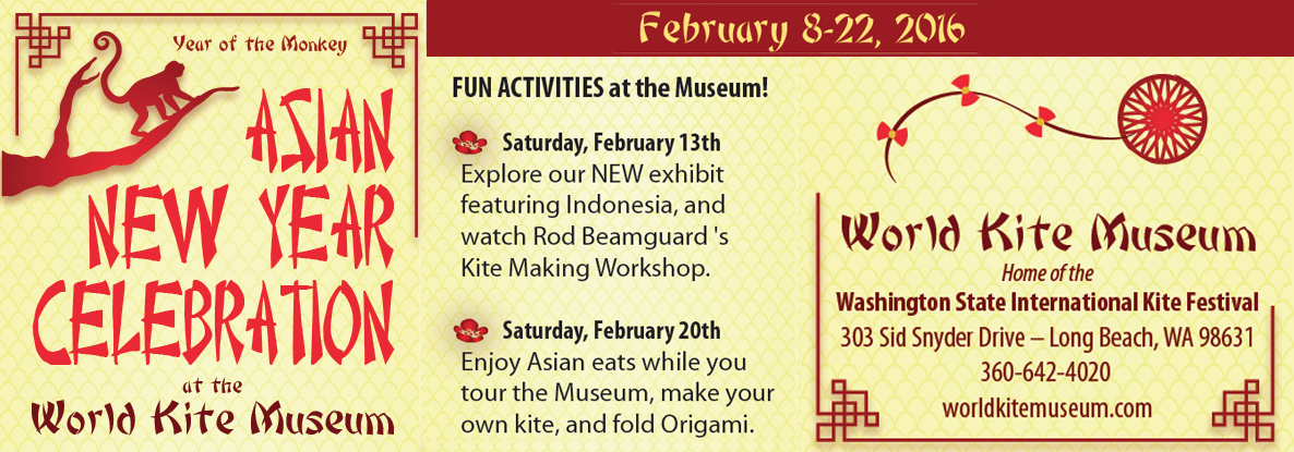 WorldKiteMuseum's tweet photo. Celebrate Asian New Year here @WorldKiteMuseum with new activities every weekend. #worldkitemuseum #longbeachWA https://t.co/A2VtdA4qYi