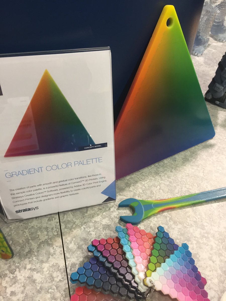 3d_printers's tweet photo. Learn more about @Stratasys Creative Colors Software, powered by @Adobe at #pacificdesign, booth 3601 https://t.co/e8QRrCjr58