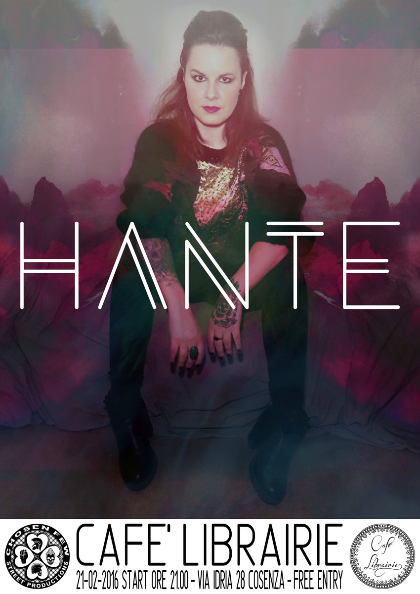 Alessandro_Aloe's tweet photo. 21/02/ 2016 @Hanteband live a #Cosenza + @Chosen_Few_CS &amp; guest, free entry! Evento FB: https://t.co/z7yrVECrCZ https://t.co/8uXZ9z1y4q