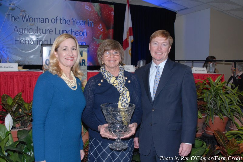 FDOCNews's tweet photo. Our Exec. Dir. @ShannonShepp helped celebrate @freshfromFL Ag Woman of the Year Lisa Hinton w/ @AdamPutnam this week https://t.co/gHBBzuF5ZC