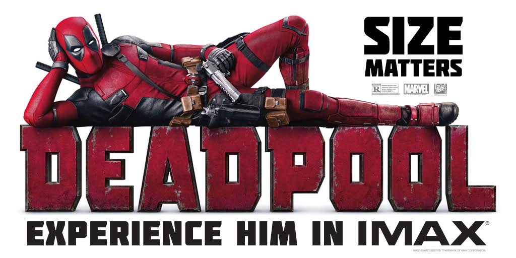 getFANDOM's tweet image. Congrats to @SWmegan1 and @cjramirez49! You and your plus ones are getting #Deadpool @IMAX tickets! Cue freak out.