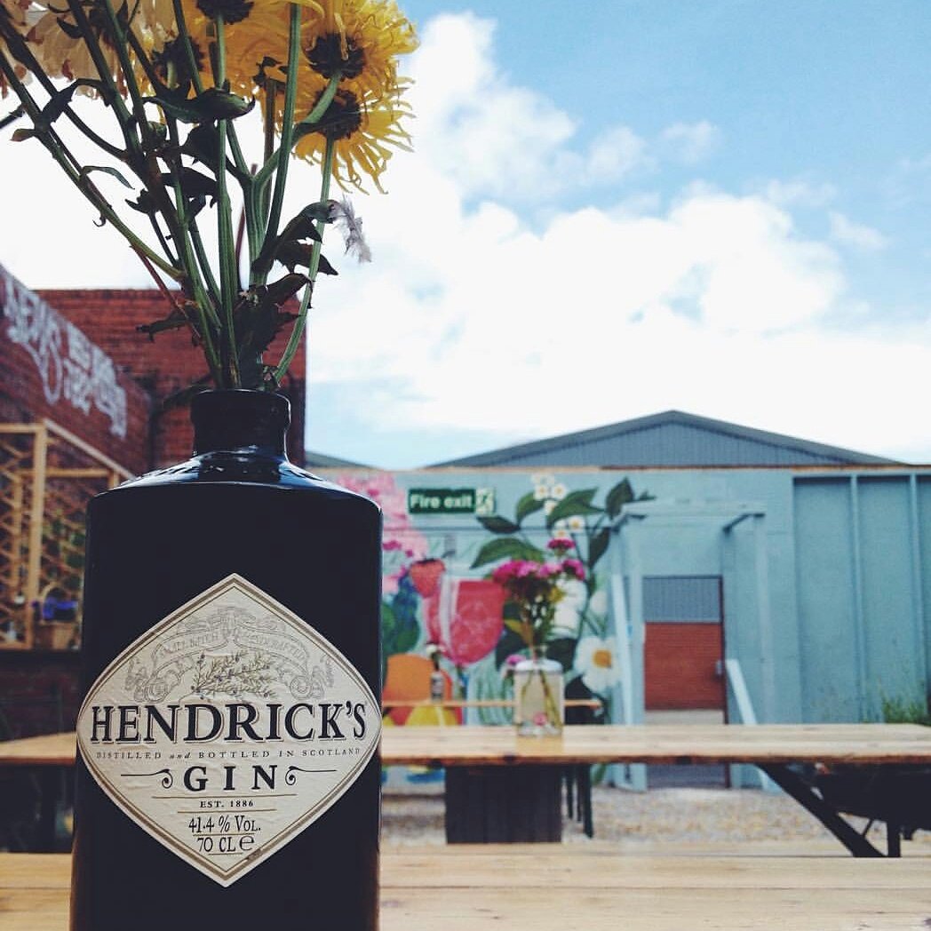 Liverpool's gin garden will be reopening next month. Imagine a massive party to celebrate with boss food. More soon!